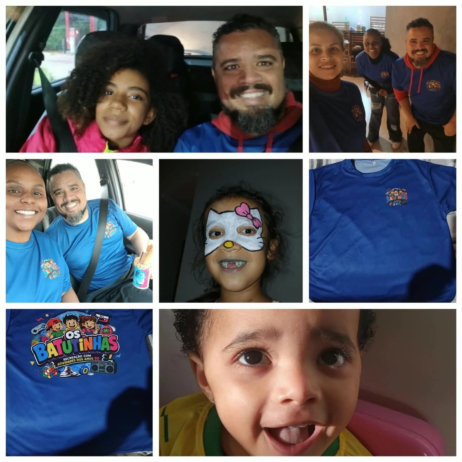 Equipe Os Batutinhas, uniformes e crianças em eventos reais
