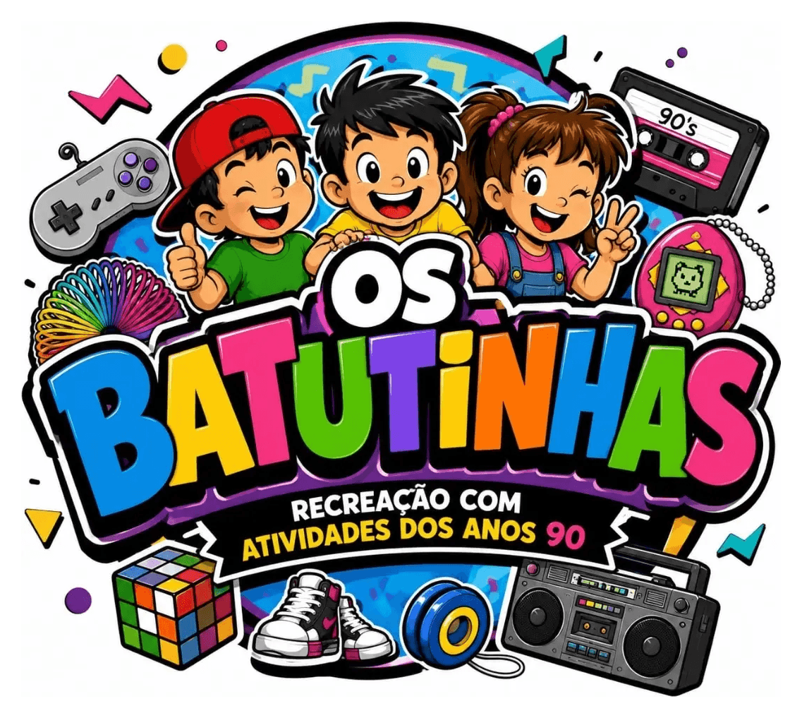 Logo Os Batutinhas Recreação